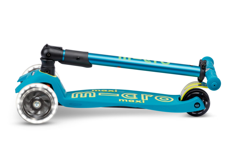 large-Maxi Micro Deluxe Foldable LED Petrol Green