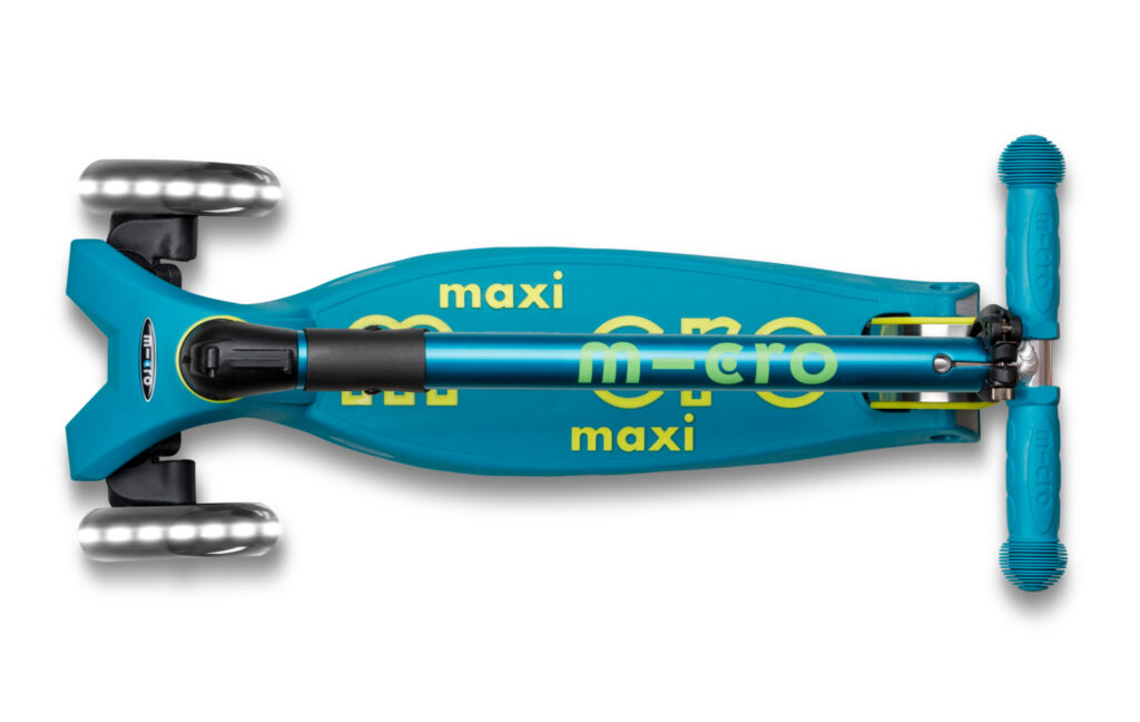 large-Maxi Micro Deluxe Foldable LED Petrol Green-8